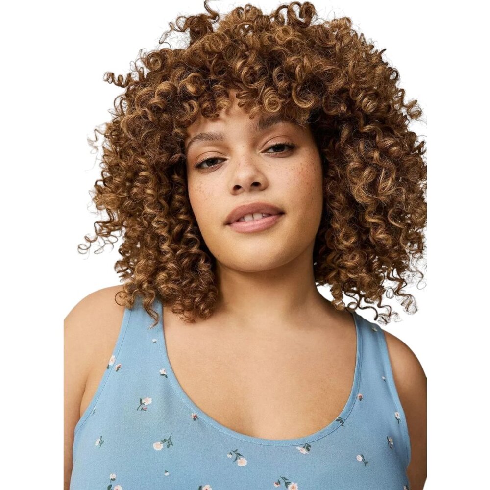 NWT Torrid Hi-Low Challis Tank Top Dusty Blue Women's Size 4XL‎ (Torrid Sz 4/26) - Picture 5 of 9